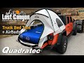 Better than a roof top tent! The Lost Canyon NF-1 Truck Bed Tent for Jeep Gladiator JT