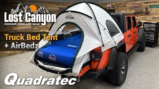 Better than a roof top tent! The Lost Canyon NF-1 Truck Bed Tent for Jeep Gladiator JT by Quadratec 36,319 views 3 months ago 8 minutes, 3 seconds