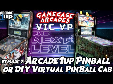 The Next Level - Ep. 7 (Arcade1Up Pinball or DIY Virtual Pinball w/ Vic-VP!) from Kongs-R-Us