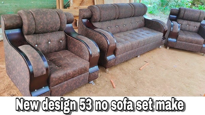 China Handle Sofa Set With Polish