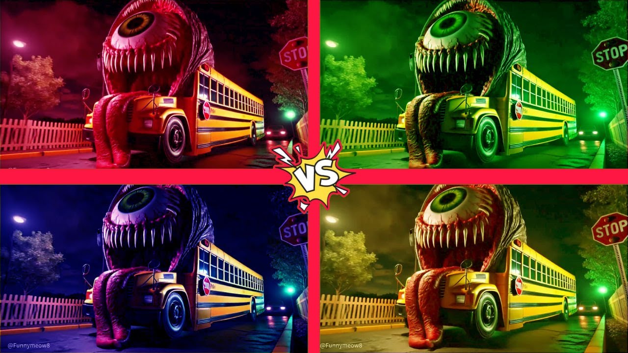 🚌SCHOOL BUS EATER🎶CoffinDance Song #67