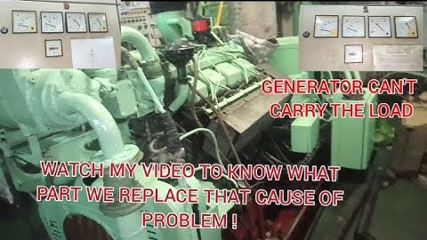 REASON WHY GENERATOR CAN