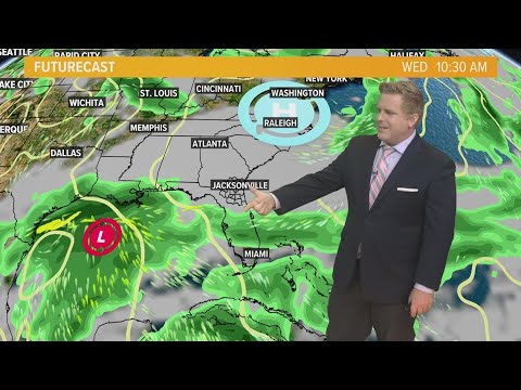 Chilly end to the weekend with rain returning mid-week on the First ...