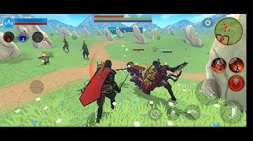 Tank warrior day 2: the clash in the valley | Combat Magic Spells & Swords