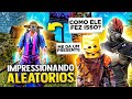 FIZ O IMPOSSÍVEL PARA IMPRESSIONAR OS ALÉATORIOS NO FREE FIRE 😧🔥