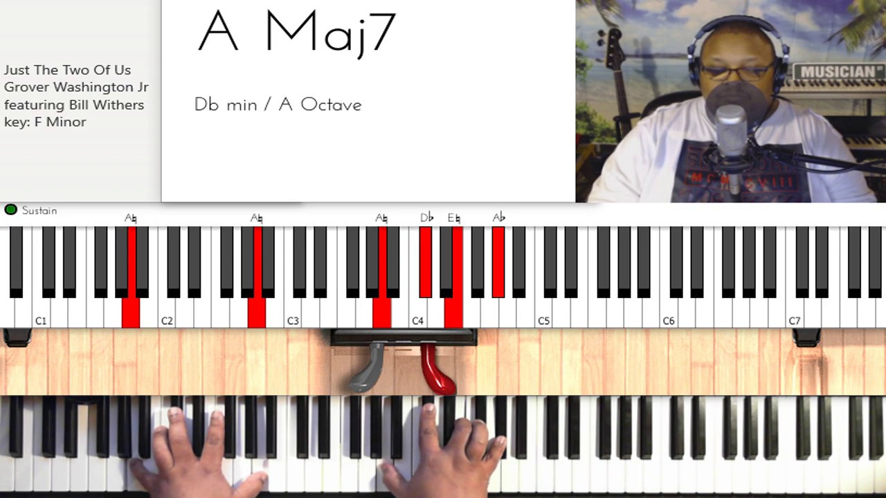 Just The Two Of Us By Grover Washington Jr Ft Bill Withers Piano Tutorial Youtube