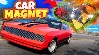 I Used a PLANETARY MAGNET to Destroy Traffic in BeamNG Drive Mods