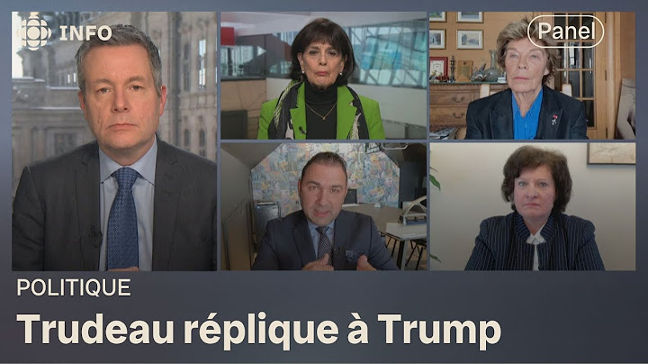 Des tarifs douaniers dès le 1er février? | Mordus de politique