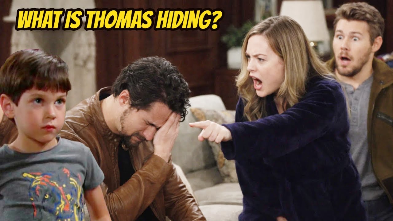 Douglas confesses something horrifying to Hope; what is Thomas hiding? The Bold and the Beautiful