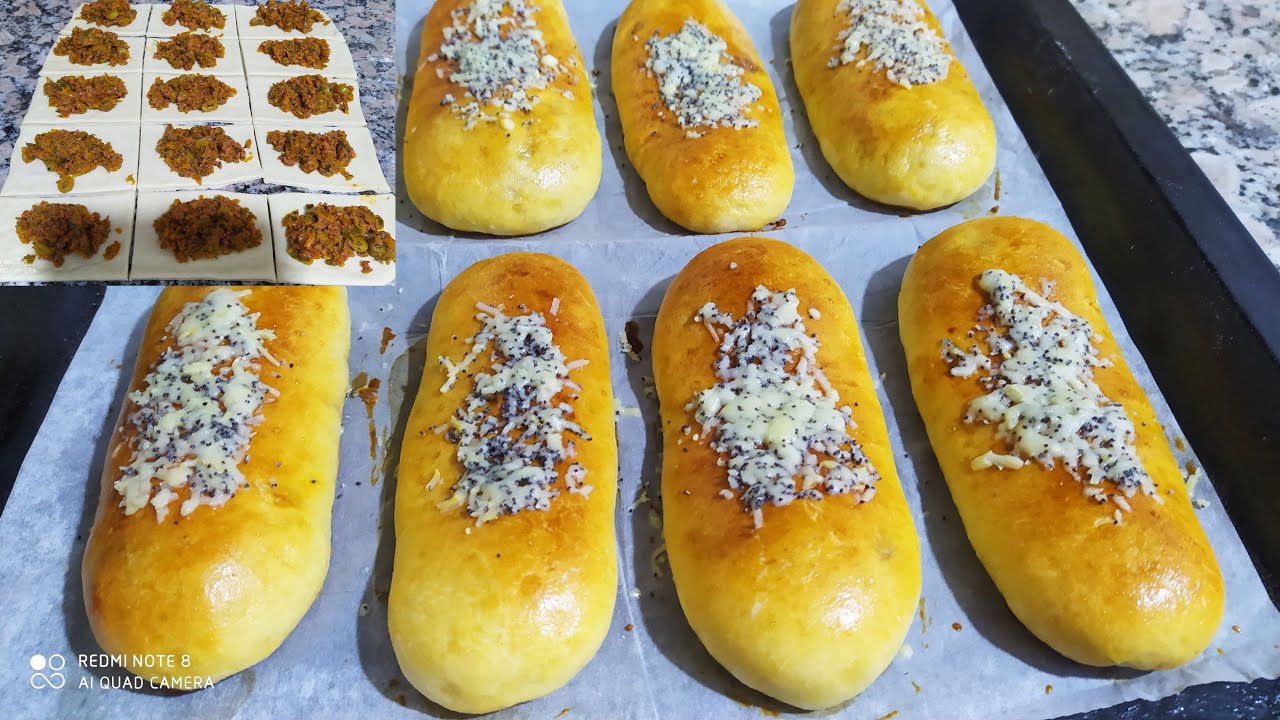 فطائر مالحة/ميني باكيط حضريهم دفعة وحدة بعجين خفيف بدون دلك وحشوة لذيذة/سندويتشات المدارس