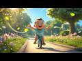 Baby Learns to Ride 🚲✨ | Learn Balance &amp; Safety for Kids | Fun Preschool Learning