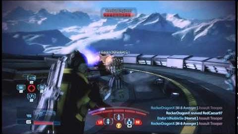 Mass Effect 3 Demo Multiplayer: Drell Vanguard - Bronze Difficulty match 2
