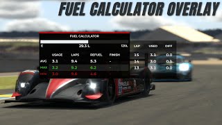 Racelab - Fuel Calculator Overlay ( new ) screenshot 1