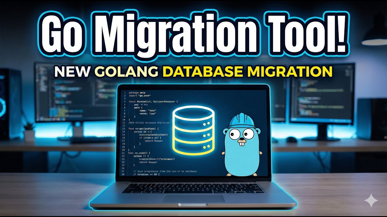 Saya Membuat Migration Tools Untuk Bahasa Pemrograman Go!