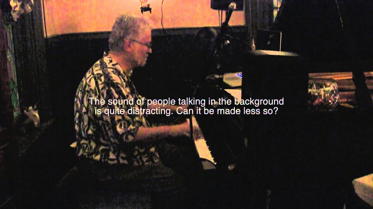 George Mesterhazy Movie, Crowd Noise Reduction Request