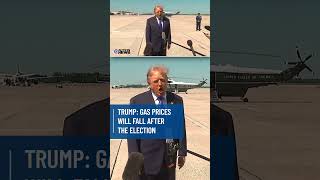Trump says gas prices will fall after the midterm election