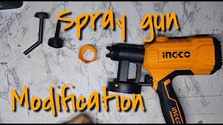 INGCO ELECTRIC SPRAY GUN | MODIFICATION & TEST