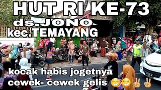 Lucu Bikin Ngakak Karnaval Hut Ri Ke-73 Kec.temayang Ds.jono Part 3