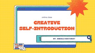 THIS IS ME - CREATIVE SELF INTRODUCTION | ONLINE CLASS (2021)
