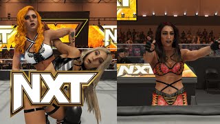 WWE 2K24 NXT - GIGI DOLIN VS. THEA HAIL (JACY JAYNE AT RINGSIDE)