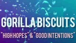 GORILLA BISCUITS - HIGH HOPES / GOOD INTENTIONS (LYRICS)