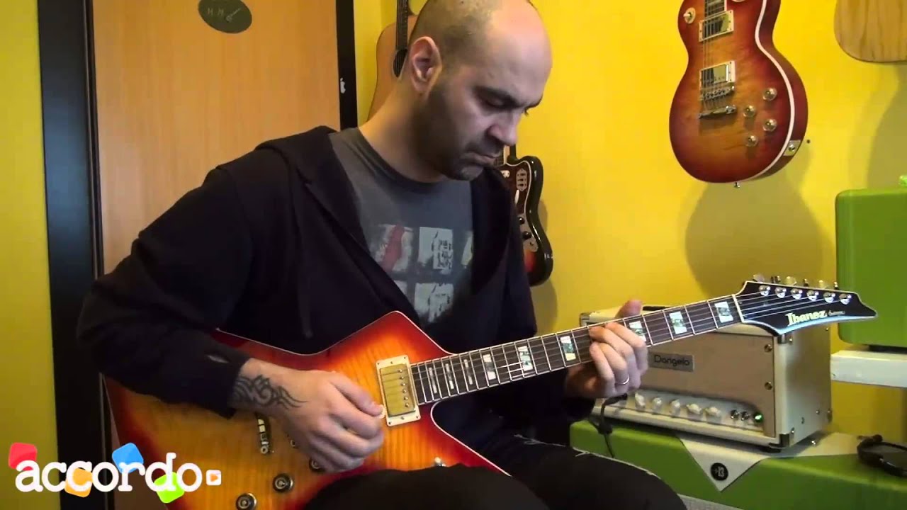 Ibanez DT520FM Crunch Test
