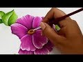 Pintura Textil Pintura En Tela / Como Pintar Flores Fácil