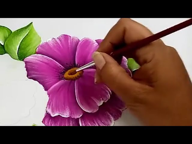 Pintura Textil Pintura En Tela / Como Pintar Flores Fácil - YouTube pintura-textil-pintura-en-tela-como-pintar-flores-f-cil-youtube