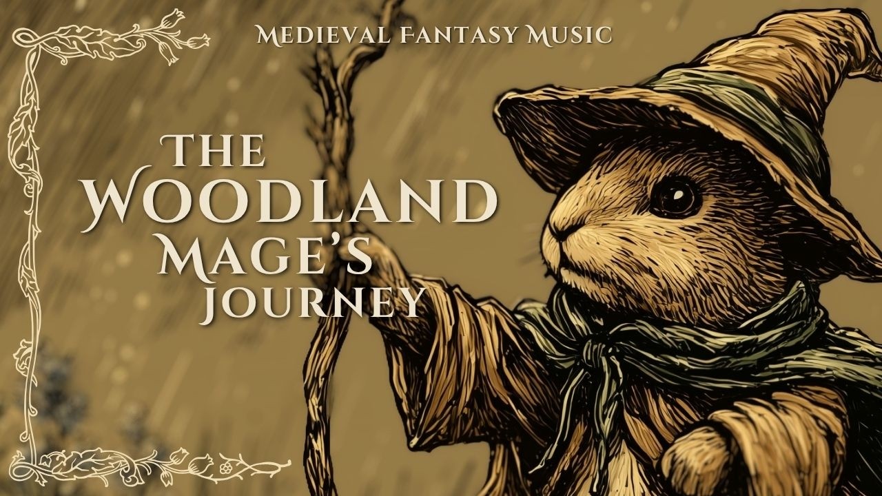 Medieval Fantasy Music for Reading & Quiet Reflection 🍃 The Woodland Mage’s Journey