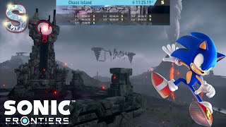 S Rank Run | Sonic Frontiers - Chaos Island Cyber Space Challenge