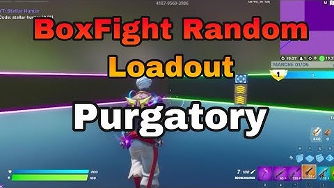 Introducing : Boxfight Random Loadout : Purgatory