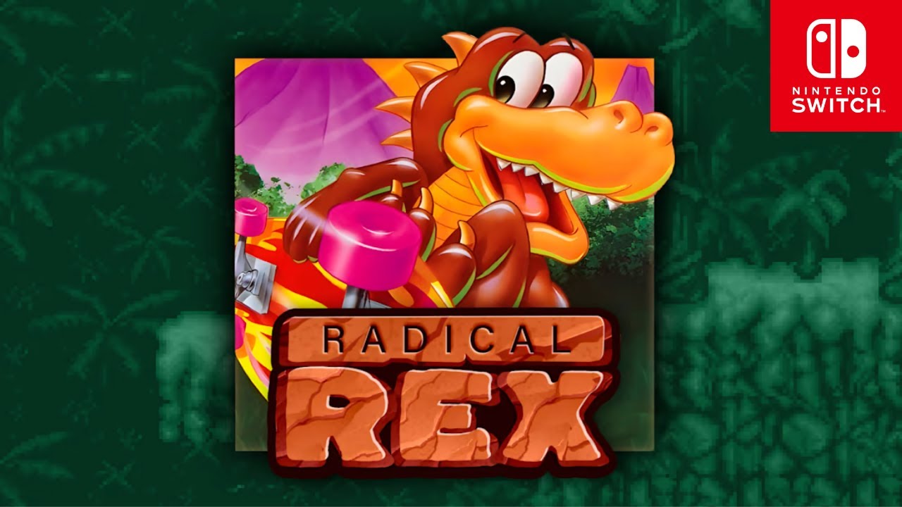Radical Rex (QUByte Classics) | Gameplay | Nintendo Switch