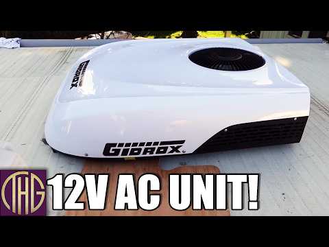 Installing the GIDROX 10000 BTU 12V DC RV Air Conditioner In A Weekend!
