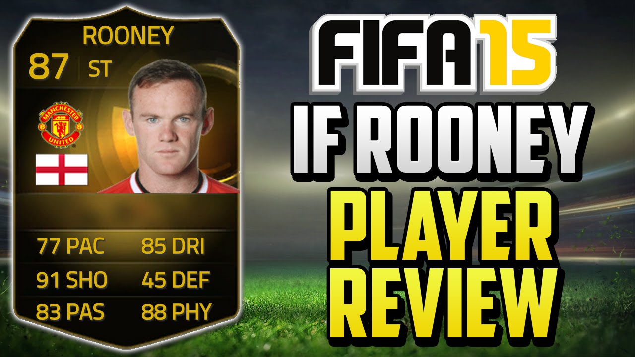 FIFA 15 IF Rooney Player Review (87) w/ In Game Stats & Gameplay - Fifa 15 Player Review