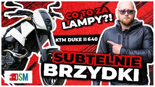 KTM DUKE II tak BRZYDKI, że Daniel MUSIAŁ się nim przejechać