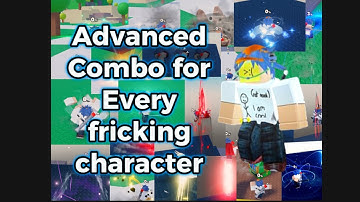 Advanced Combo for EVERY Character (Project Smash) WATCH TILL THE END 👀