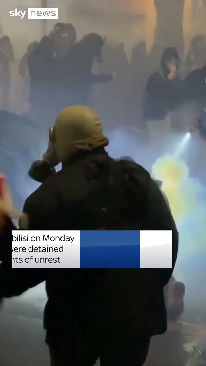 Protests in Georgia continue for fifth straight night