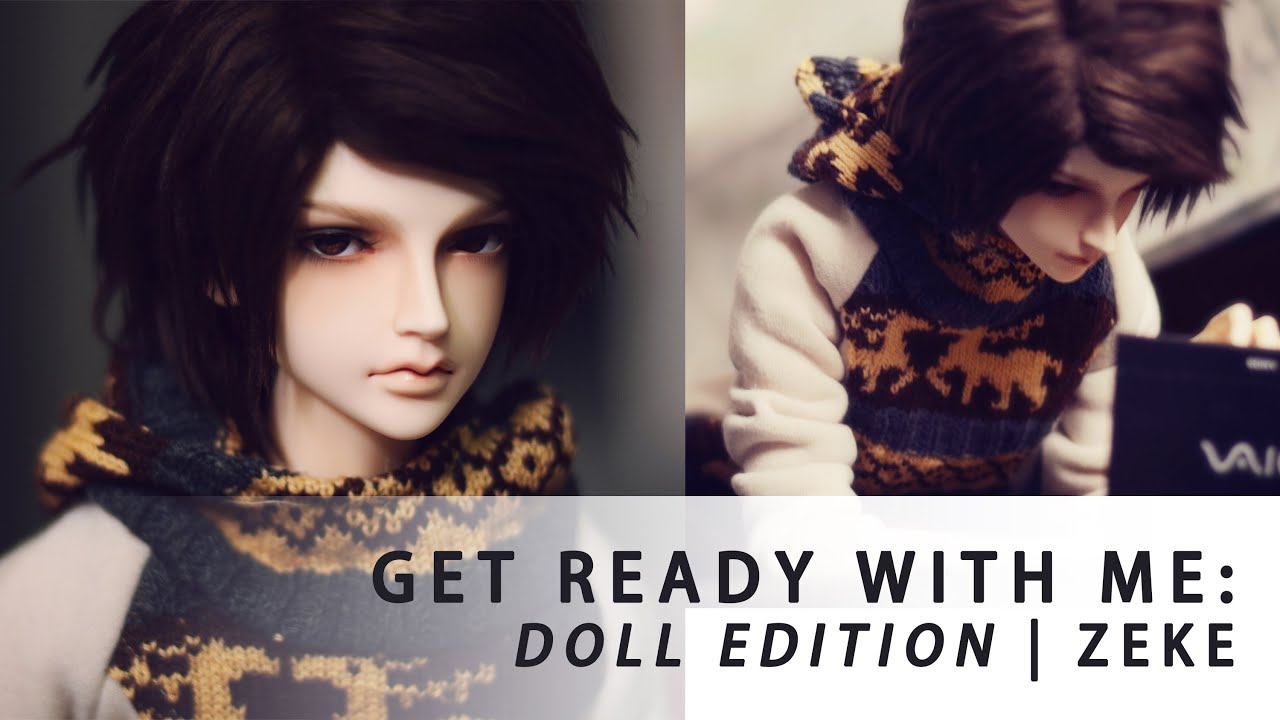 Get Ready with Me: Doll Edition | Zeke [BJD Dress Up]