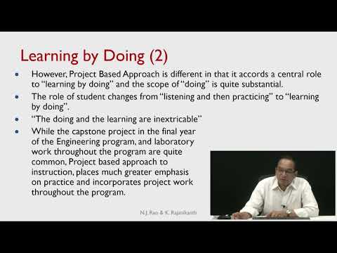noc19 ge17 lec29 Project Based Approach to Instruction