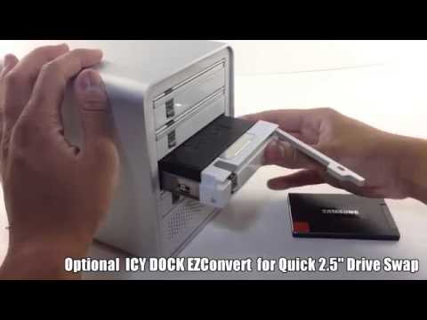 四層式USB 3.0 & eSATA 硬碟外接盒 | ICYCube 【MB561U3S-4S】