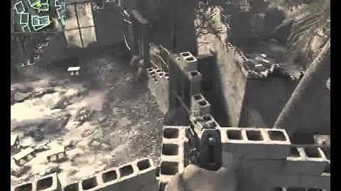 CoD 4 : Mapa Ambush-Fajne jumpy i campy part 3
