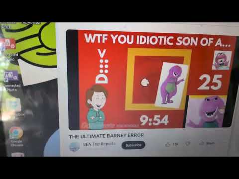 Barney Error has BSOD