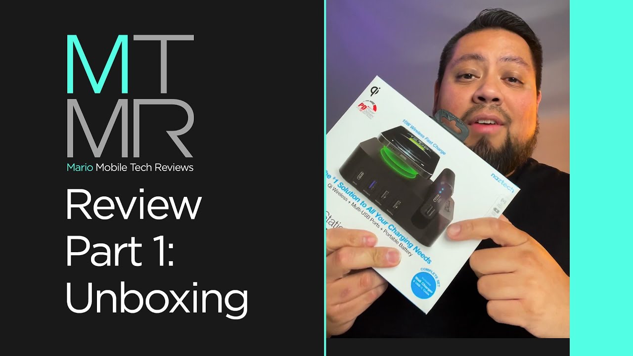Unboxing - Naztech's Ultimate Charging Station Pro