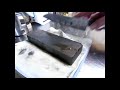 アルカンサスストーンで包丁を研ぐ（油砥石）