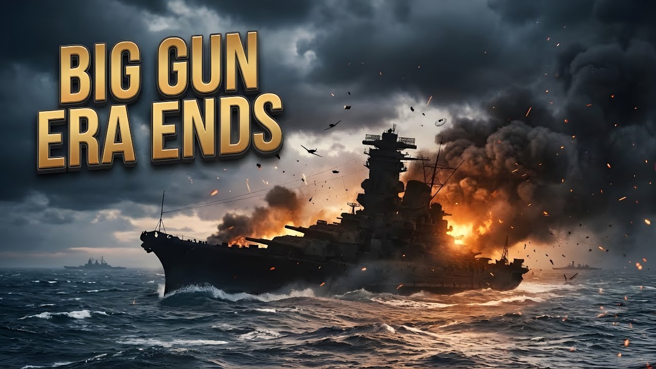 How the Mighty Yamato Was Sunk – The End of the Big Gun Era