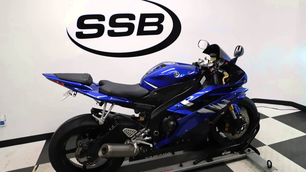 yamaha r6 blue