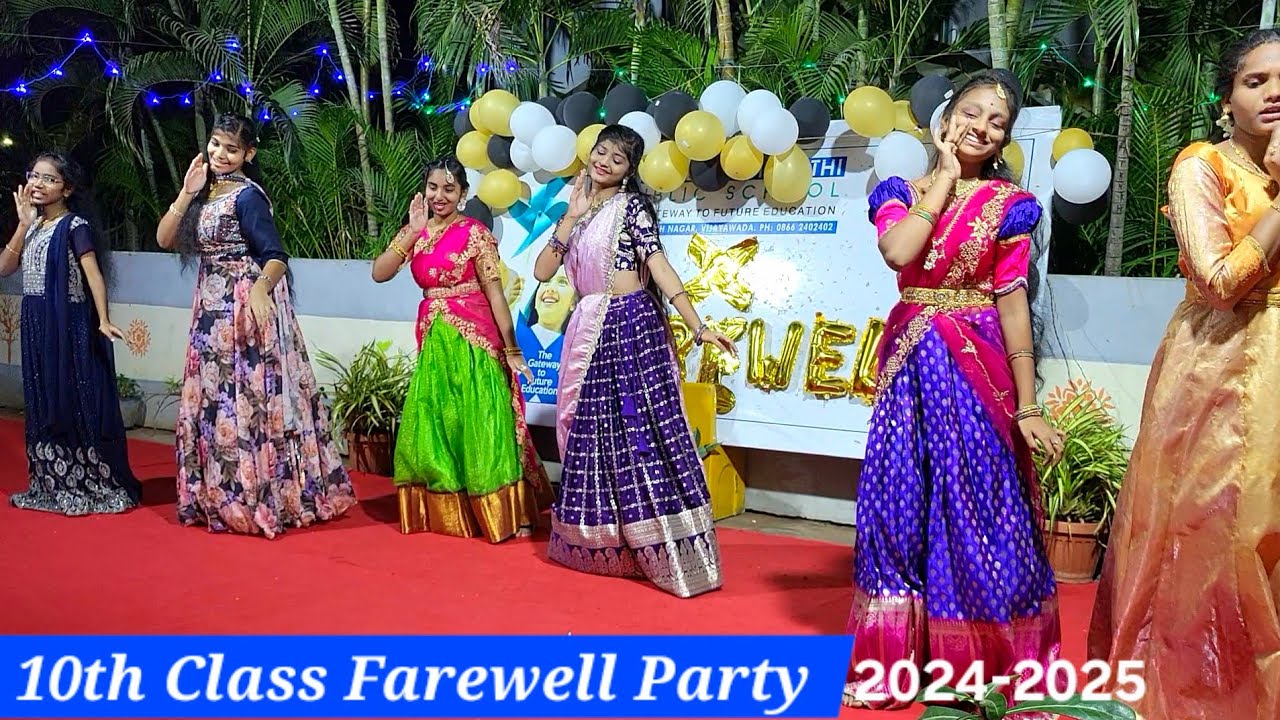 10th Class Farewell Party 2025 Remix Songs Dance | Ravindra Bharathi ...