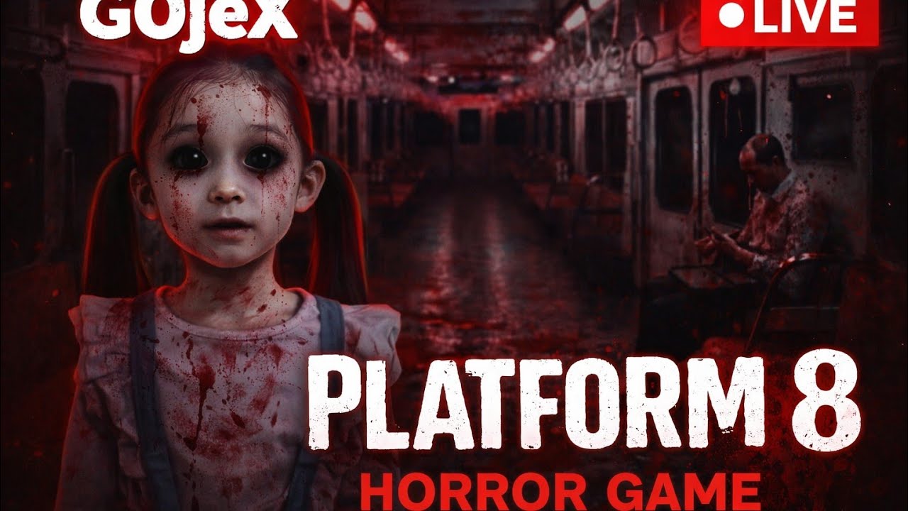 PLATFORM 8 HORROR GAME... Live With @gojexYT     