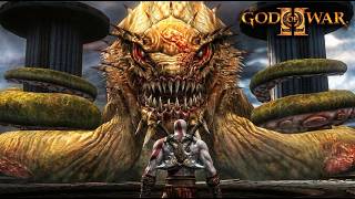 God of War 2 Game - Kratos Vs Kraken BOSS FIGHT - Brutal & Savage Combat Gameplay