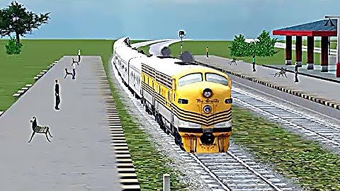 Train Sim - Southern England Using EMD F9 - Simulasi Kereta Api